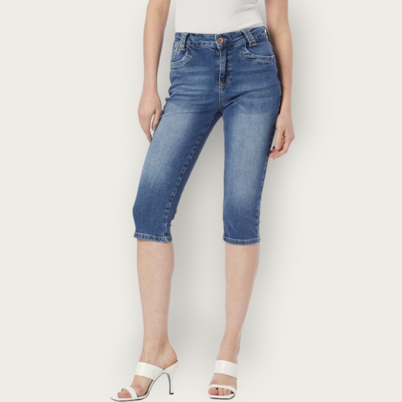 1822 Denim Pants - 1822 Denim Capri Pants Size 8
